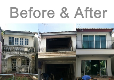 ผลงานงานรีโนเวทบ้านเก่า