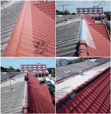 รับแก้ไขปัญหา หลังคารั่วซึม